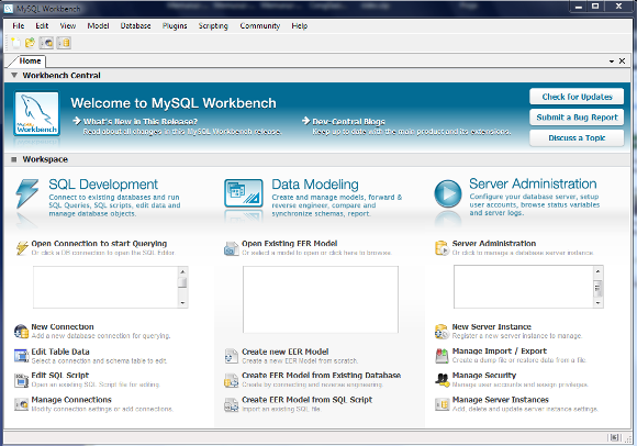 MySql Workbench