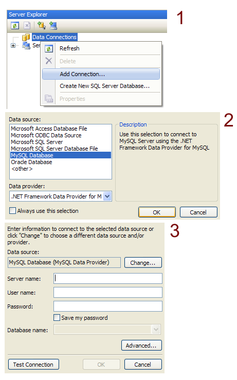 MySql .Net Connector (MySql'i Visual Studio ve Linq ile Kullanma)